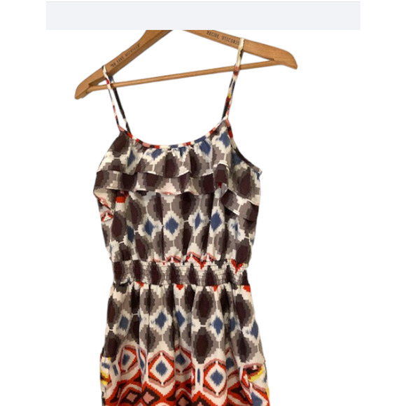 GEOMETRIC Pattern Sundress w/ POCKETS - Xhilaration - Size M - Picture 3 of 6